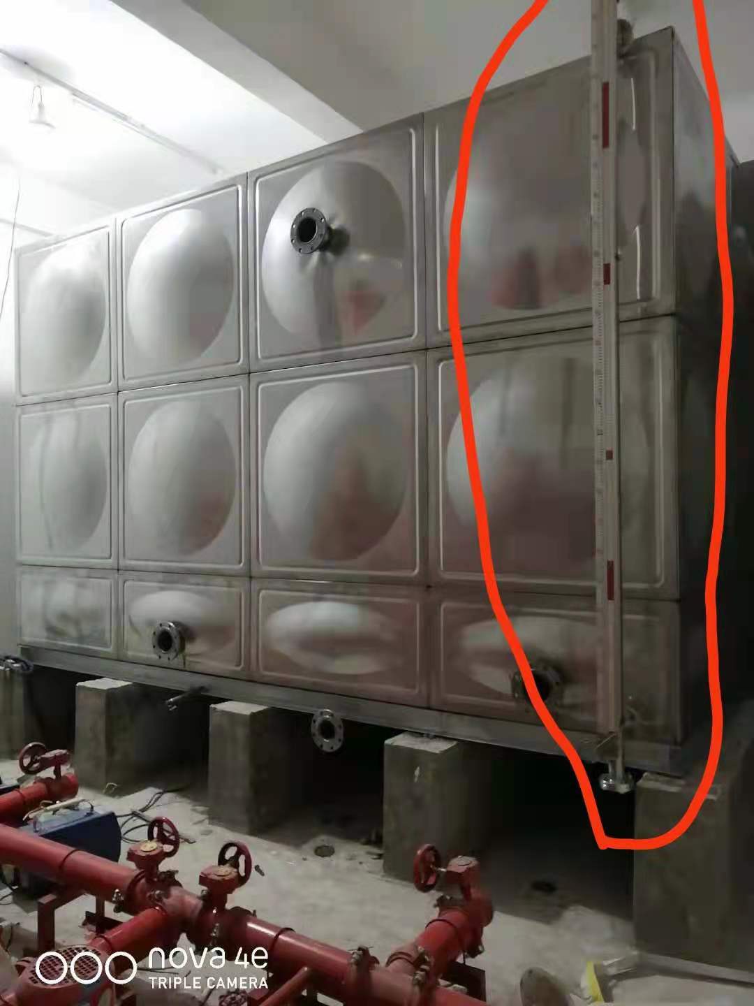 304不銹鋼水箱磁翻板液位計安裝方法